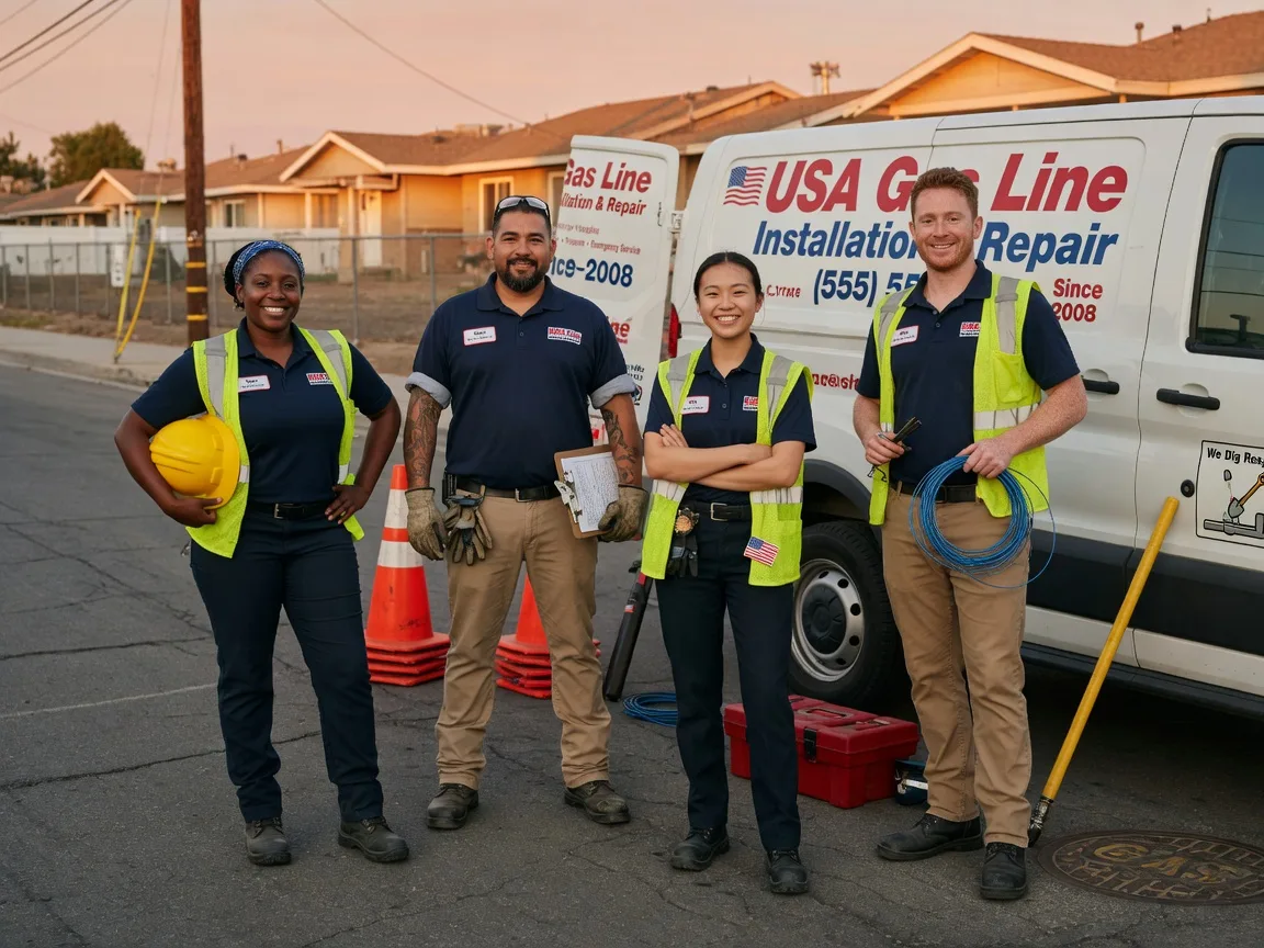 Gas Line Installation company in Immaculata, PA
